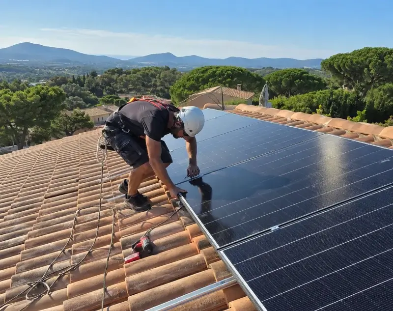 Installateur panneaux solaires Fons — pose photovoltaïque sur toiture